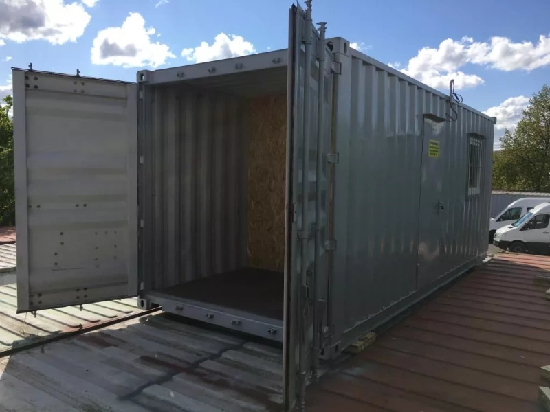 Аренда строительных бытовок совмещенных со складом на базе морского контейнера