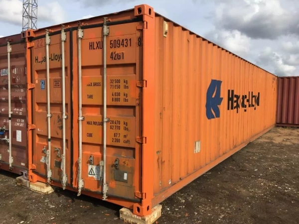 Морские 40 футовые контейнеры